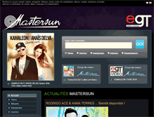 Tablet Screenshot of mastersun.fr